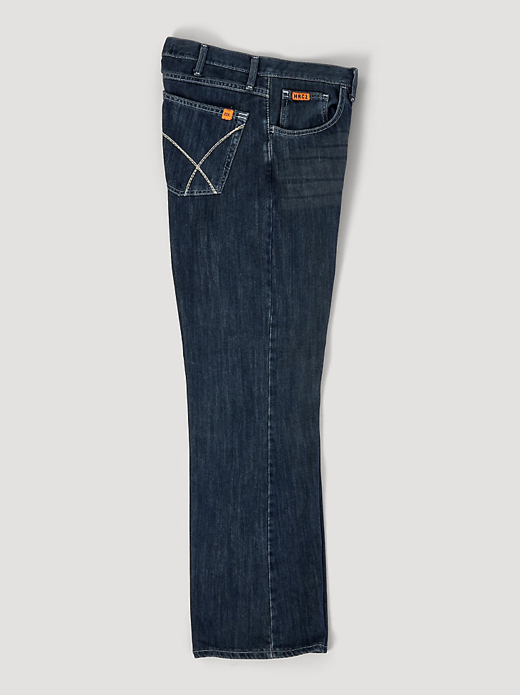 wrangler fr flammhemmende 20x bootcut jeans wd wash