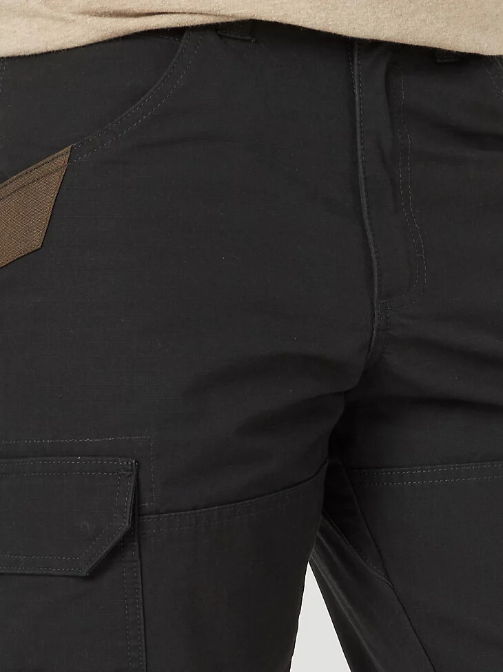 wrangler workwear cargohose schwarz