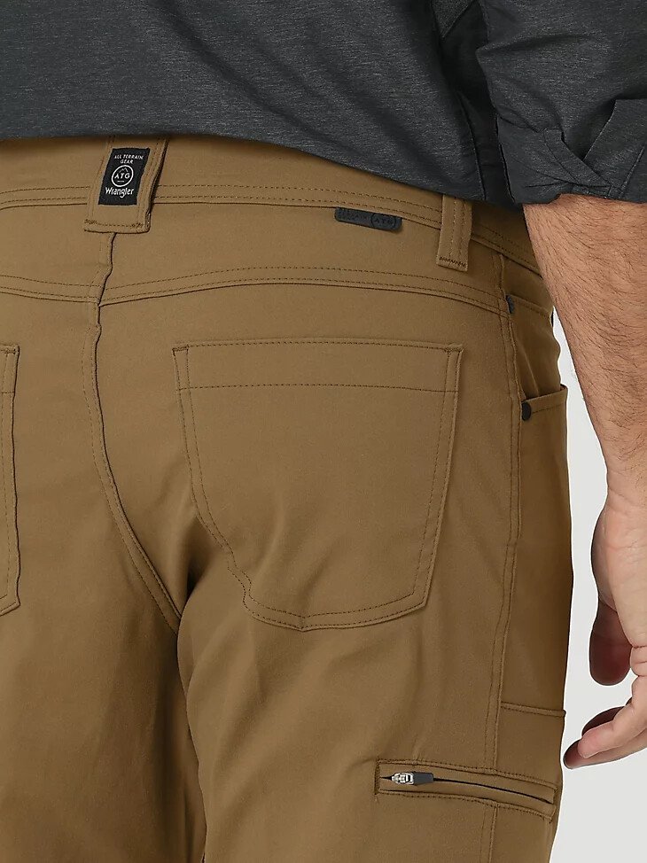 wrangler atg herren cliff side utility pant kelp