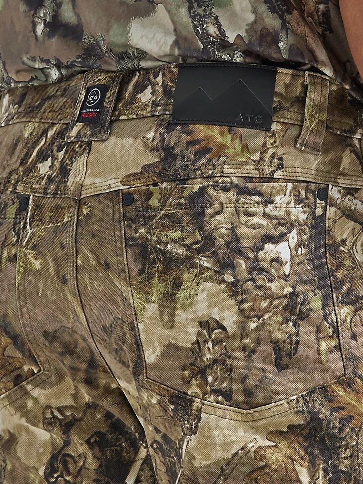 wrangler atg herren jackson utility pant warmwoods camo