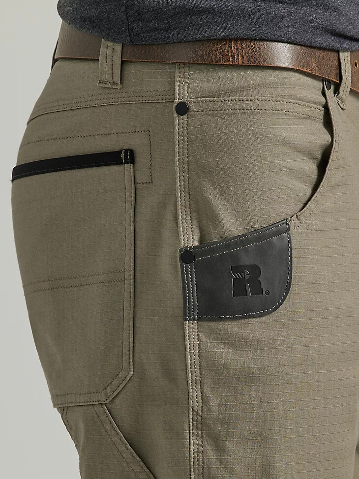 wrangler riggs workwear technische zimmermannshose dunkelkhaki