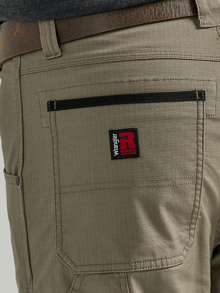 wrangler riggs workwear technische zimmermannshose dunkelkhaki
