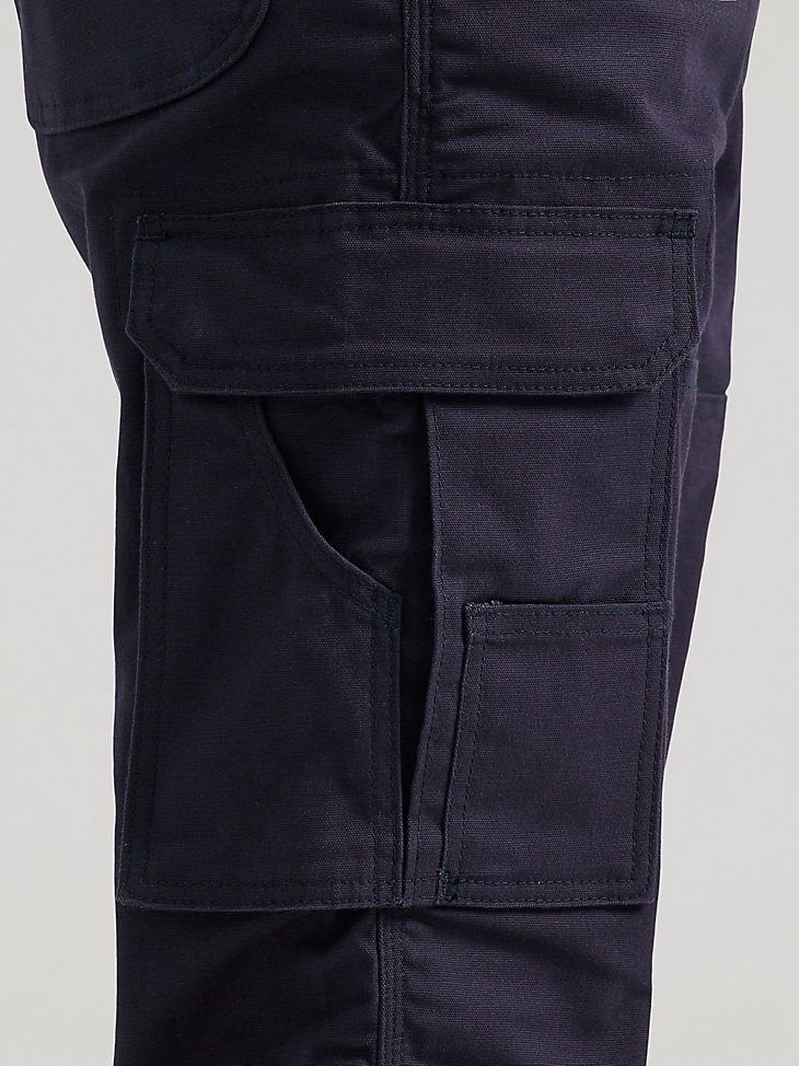 wrangler fr flammenhemmende ripstop-stretch-ranger-hose marineblau