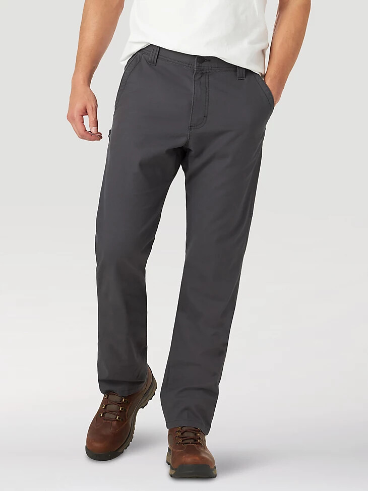 wrangler outdoor rugged utility pant für herren anthrazit