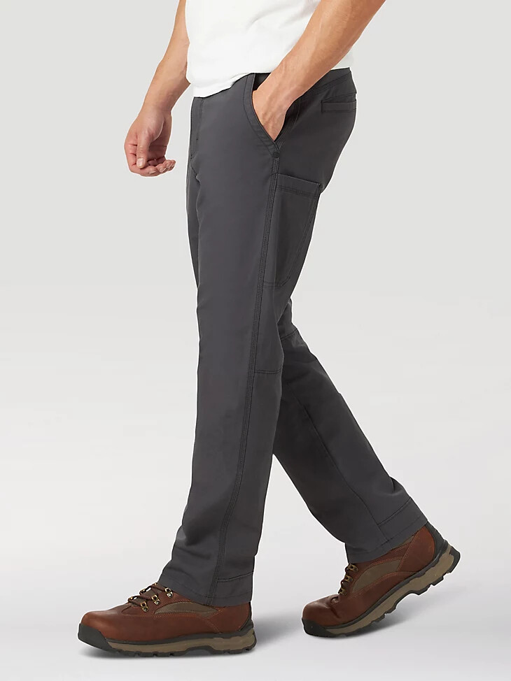 wrangler outdoor rugged utility pant für herren anthrazit