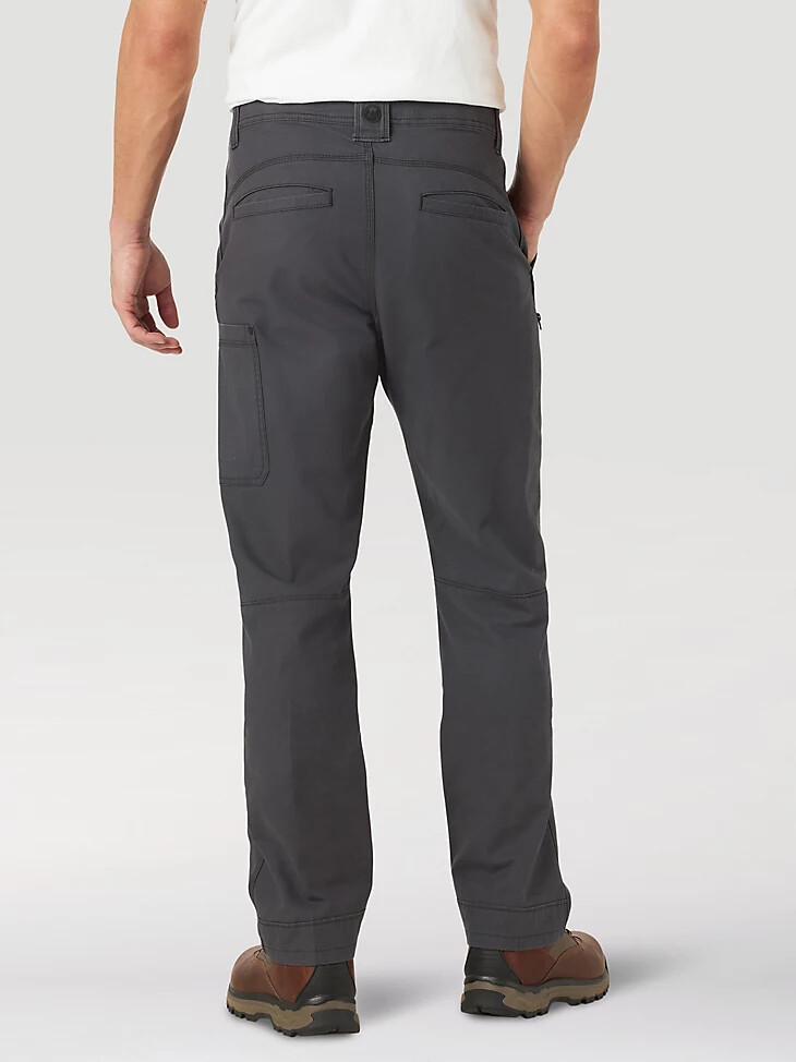 wrangler outdoor rugged utility pant für herren anthrazit