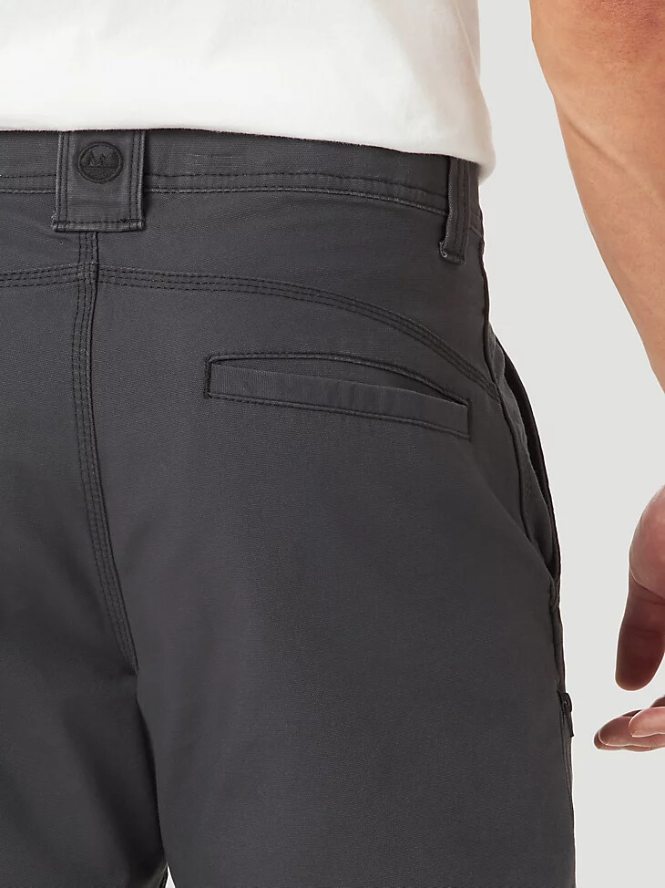 wrangler outdoor rugged utility pant für herren anthrazit
