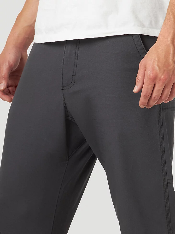 wrangler outdoor rugged utility pant für herren anthrazit