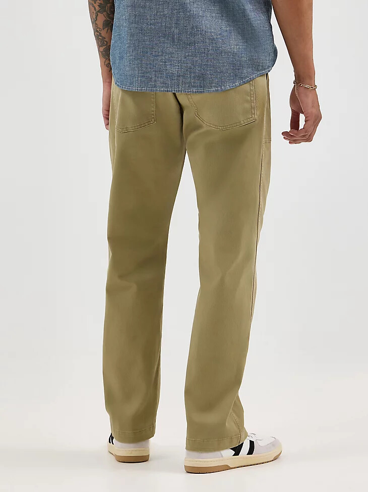 herren relaxed fatigue hose militär vintage khaki