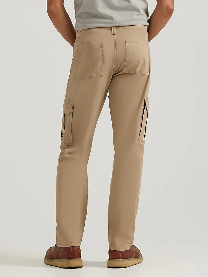 wrangler herren comfort flex waist cargo pant grain
