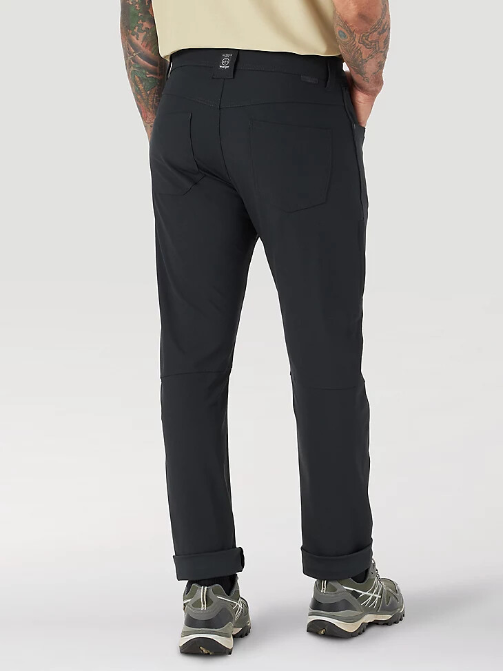 wrangler atg herren fwds five pocket hose jet black