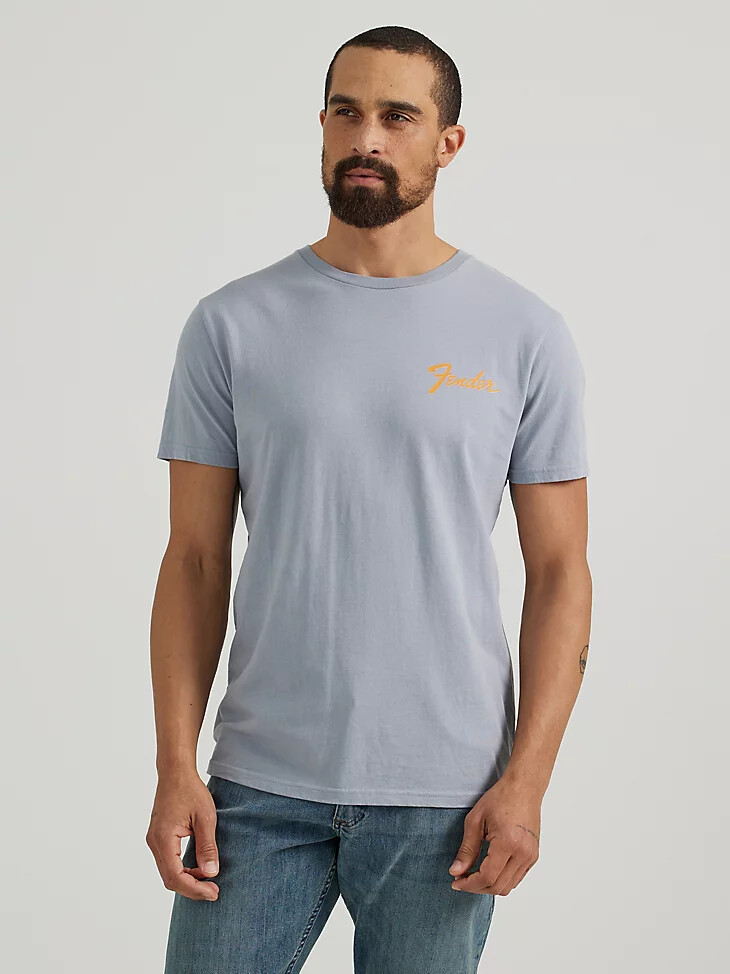 fender grafik-t-shirt für herren von tradewinds
