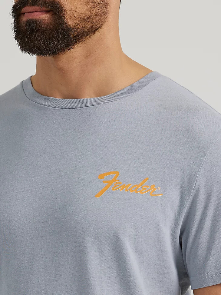 fender grafik-t-shirt für herren von tradewinds