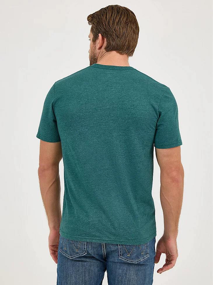 herren-t-shirt mit stierkopf-grafik seemoos