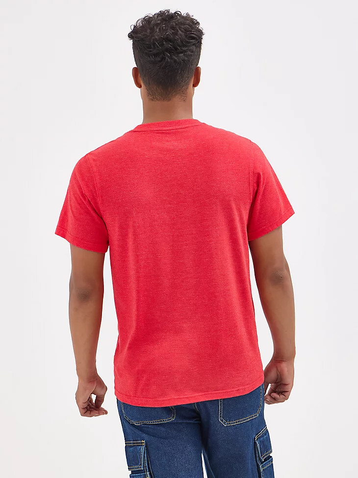 wrangler herren-t-shirt „collegiate barb wire ohio state
