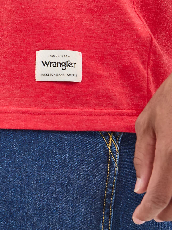 wrangler herren-t-shirt „collegiate barb wire ohio state