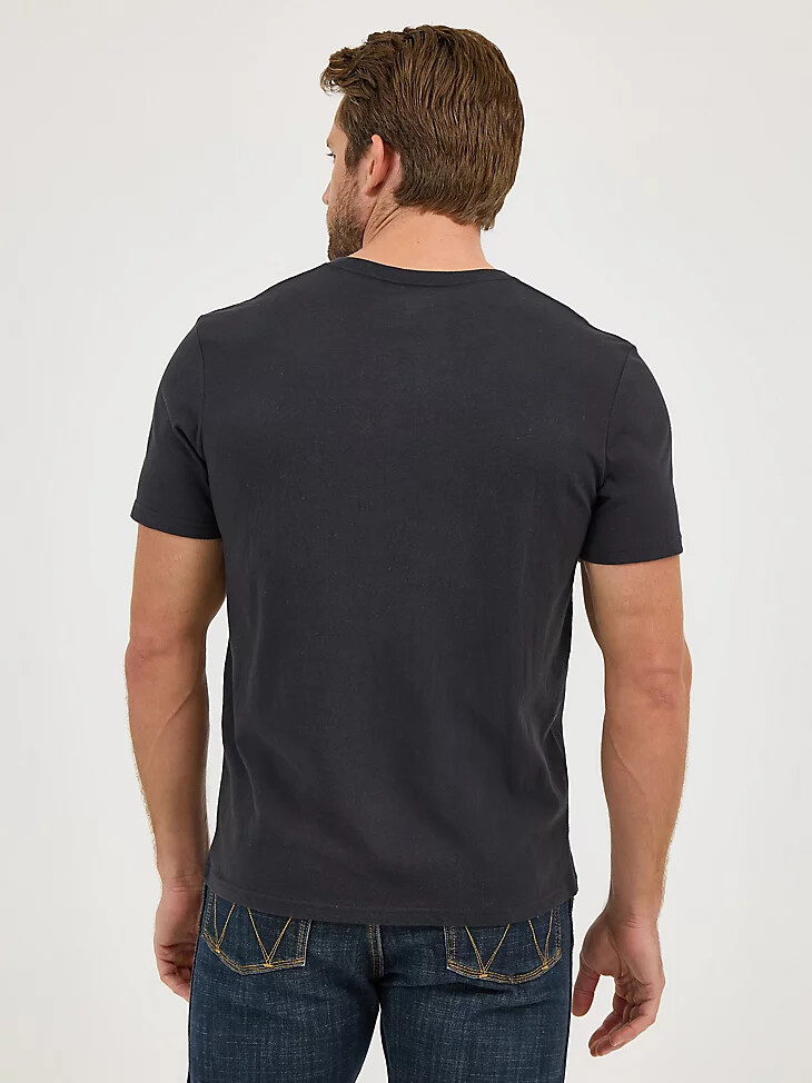 herren t-shirt mit mexikanischem pferdereiter-motiv viva