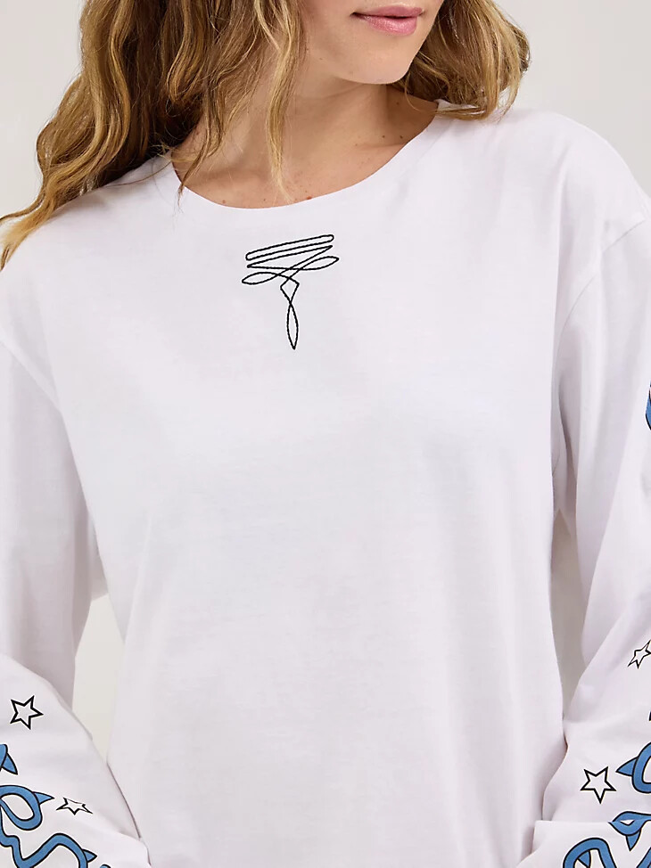 wrangler x happy socks desert rose t-shirt weiß