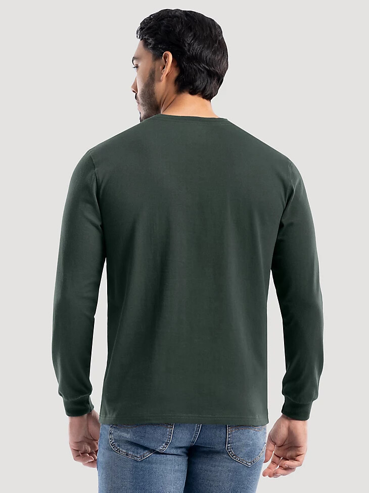 schweres arbeits-t-shirt für herren farbe fichte