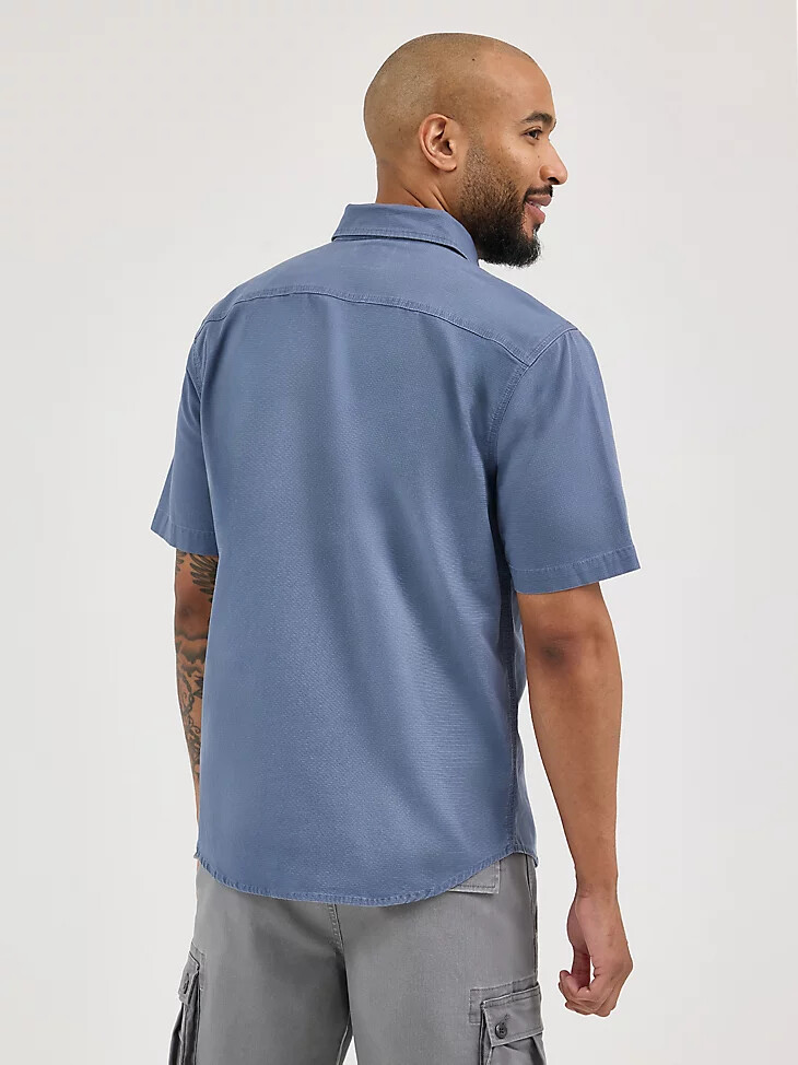 herren-ripstop-hemd vintage indigo
