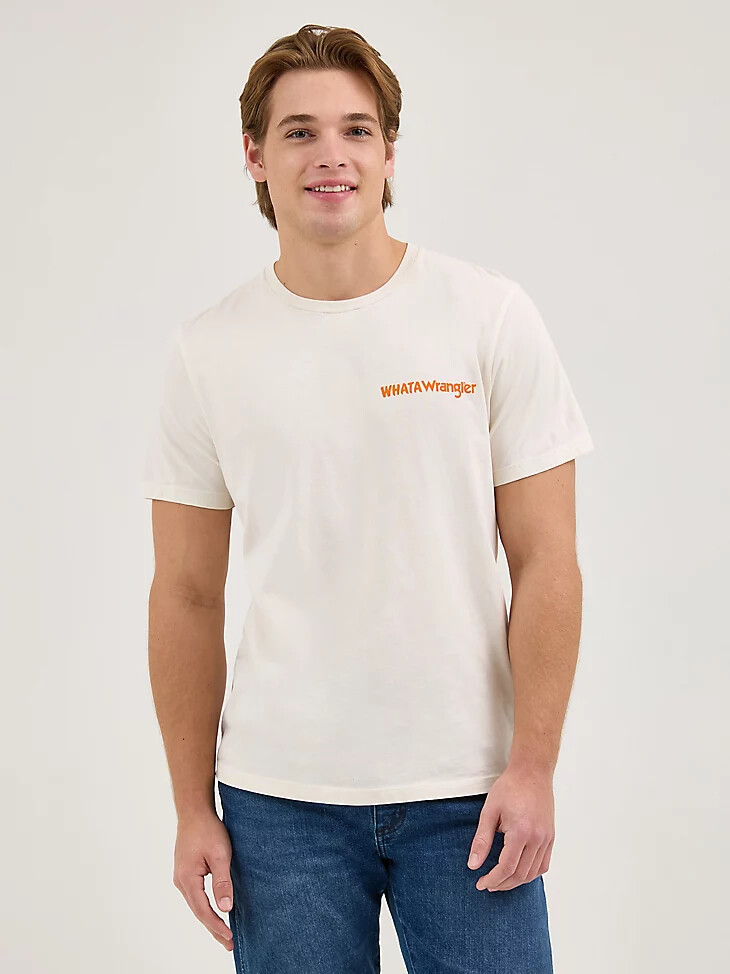 wrangler x whataburger herren-t-shirt „like you like it marshmallow