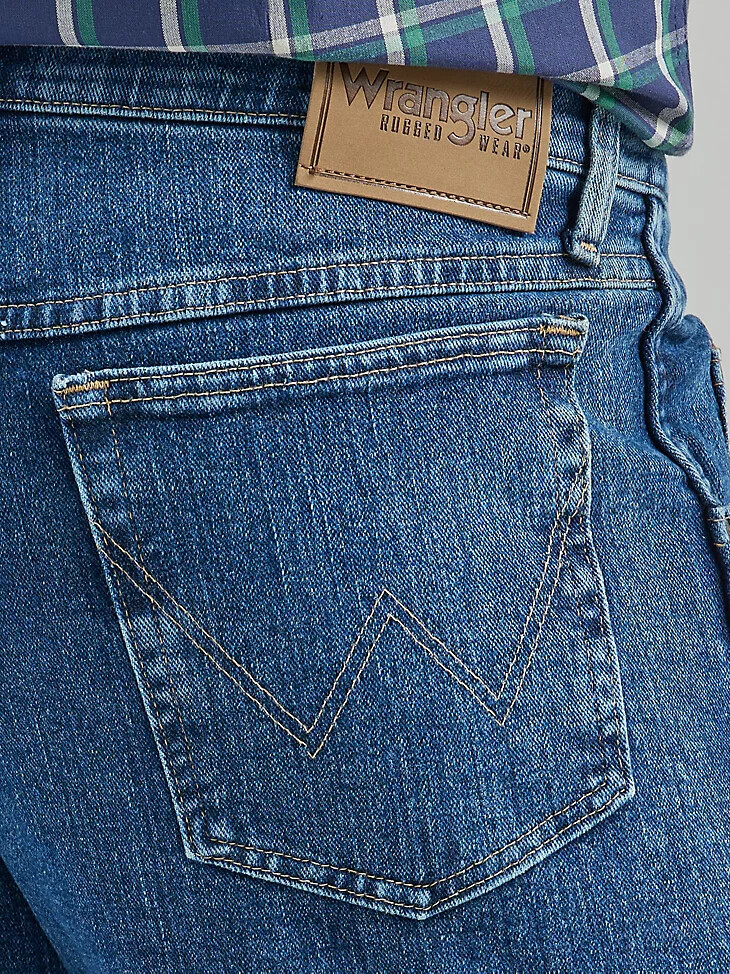 wrangler rugged wear performance series relaxed fit short medium stone