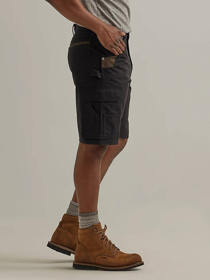 wrangler workwear ranger cargo short schwarz
