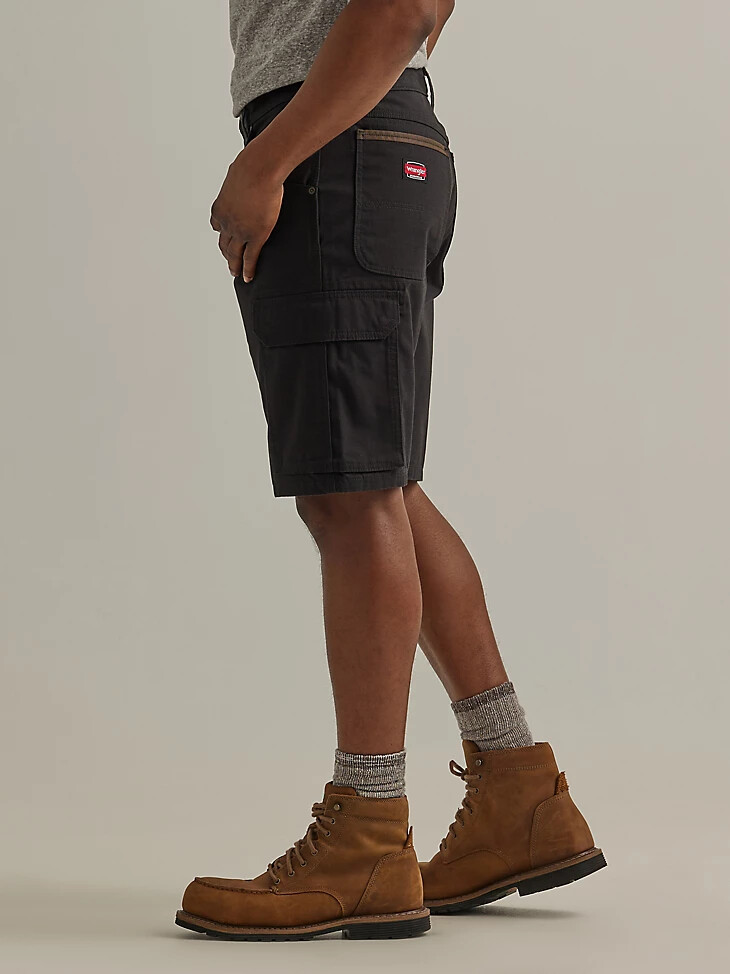 wrangler workwear ranger cargo short schwarz