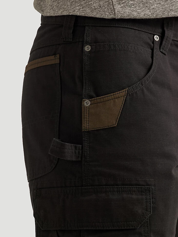 wrangler workwear ranger cargo short schwarz