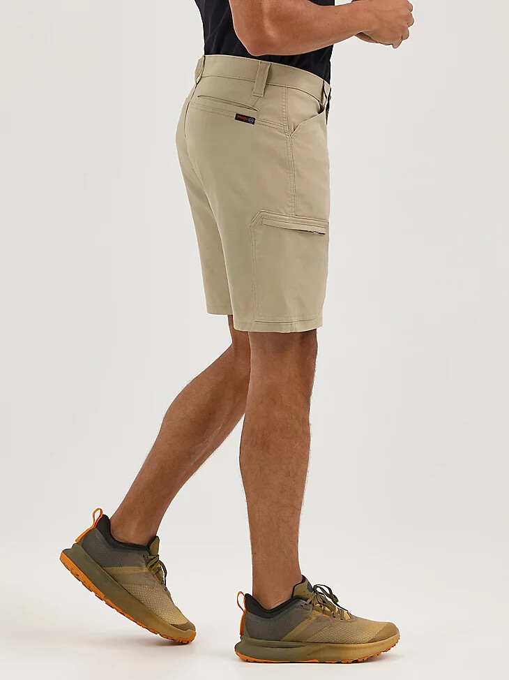 wrangler atg herren harbor short aluminium