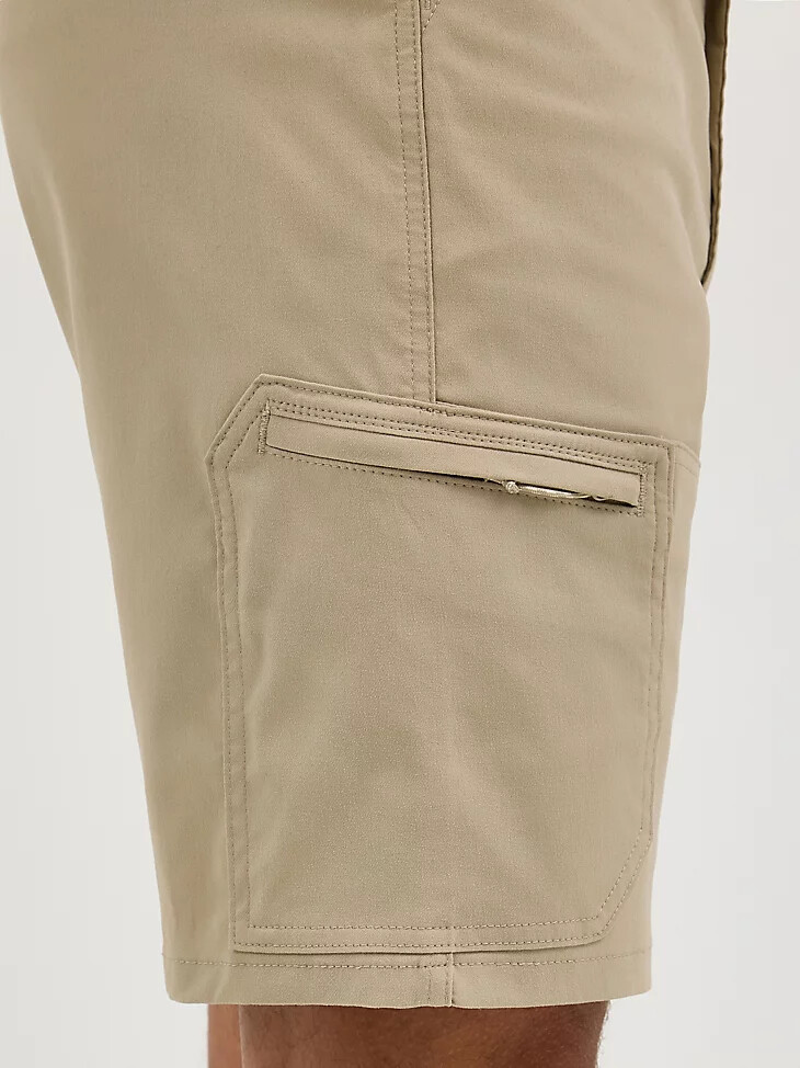 wrangler atg herren harbor short aluminium
