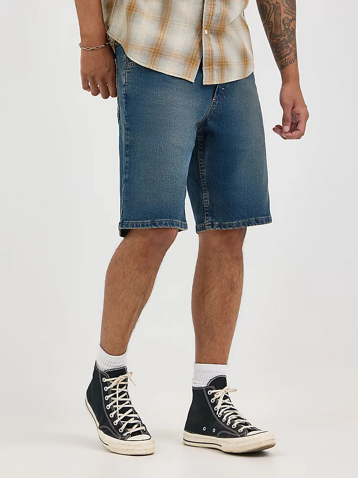 herren free to stretch denim short canyon fade