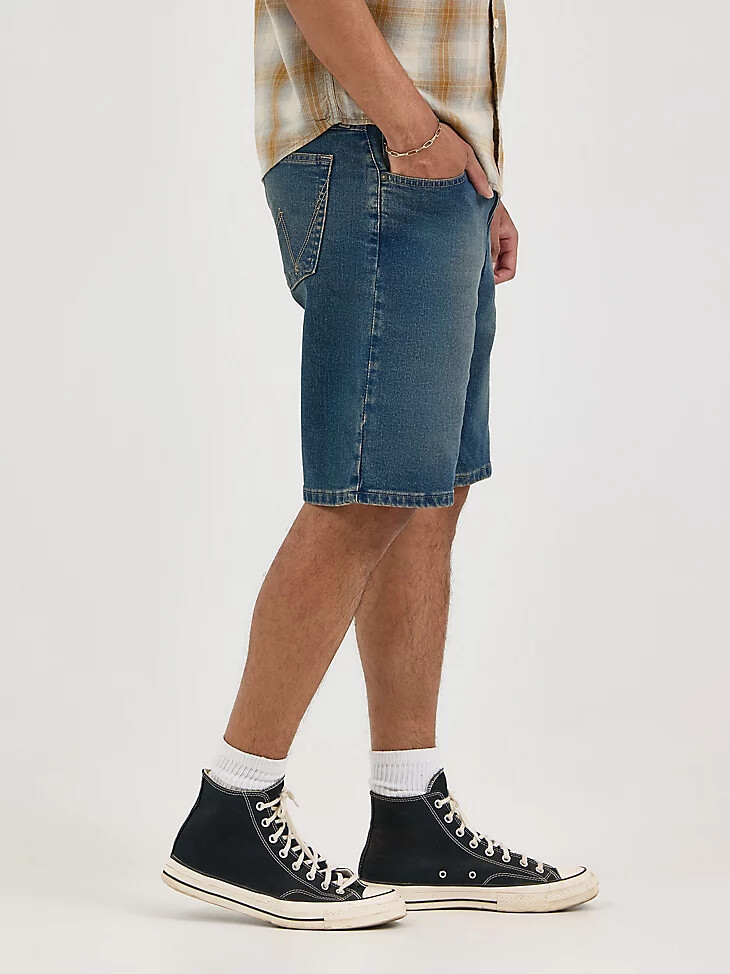 herren free to stretch denim short canyon fade