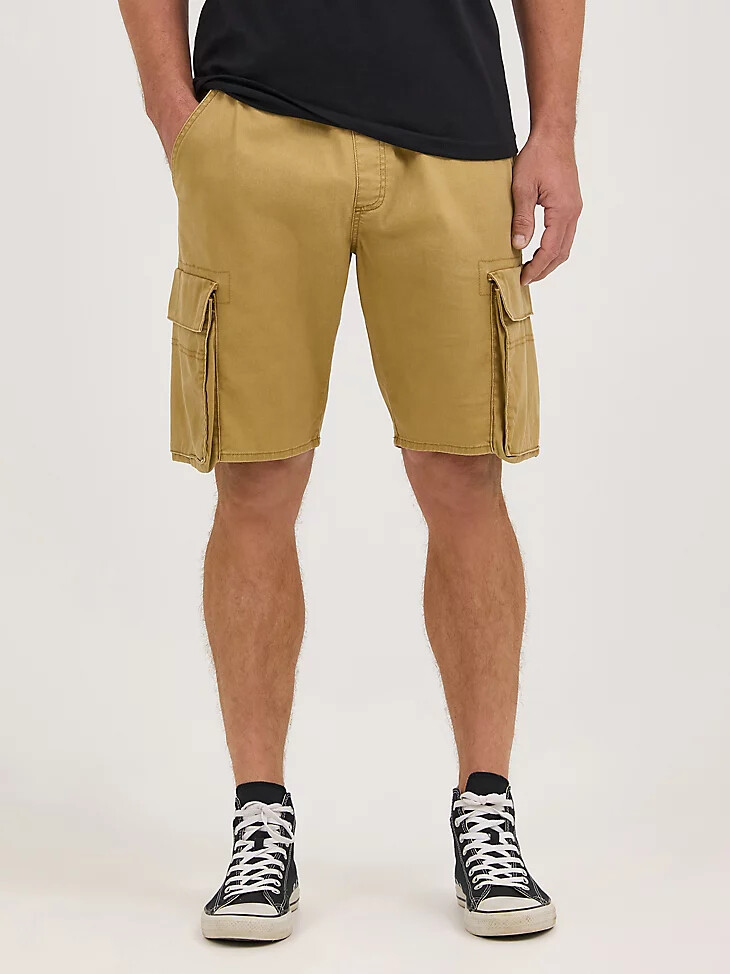 herren cargo twill short antikbronze