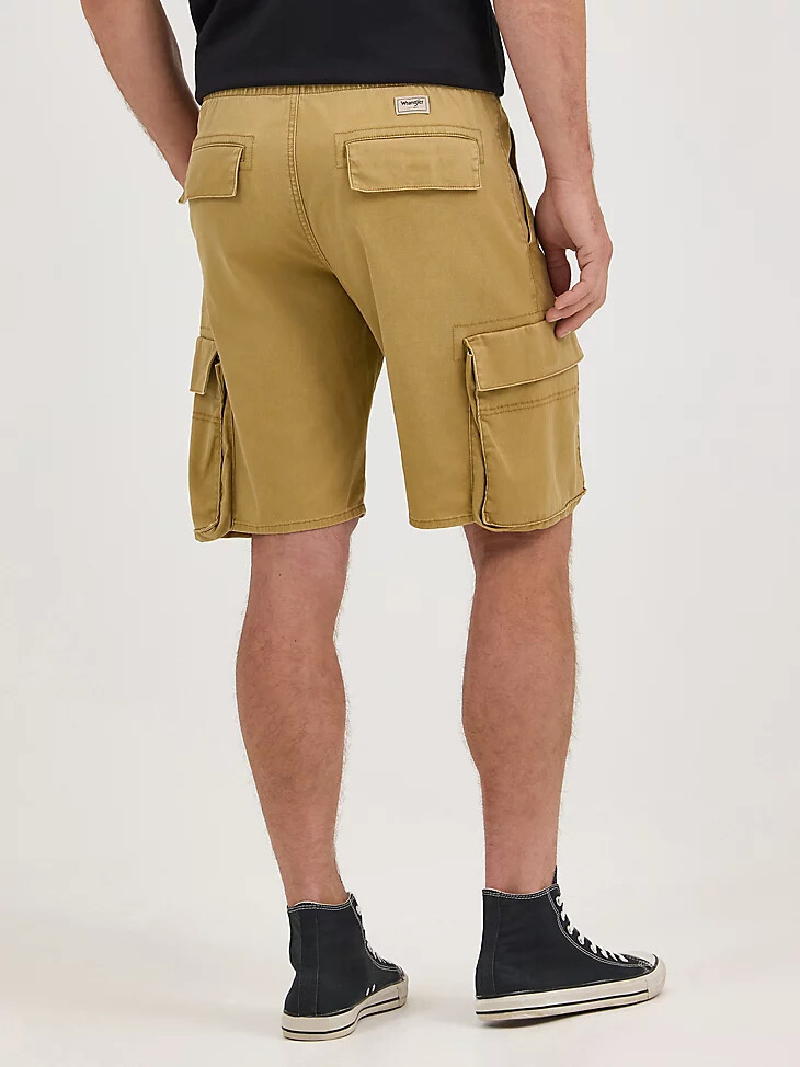herren cargo twill short antikbronze