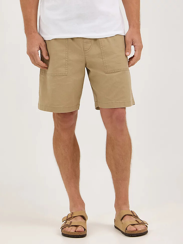herren utility pull on short fawn