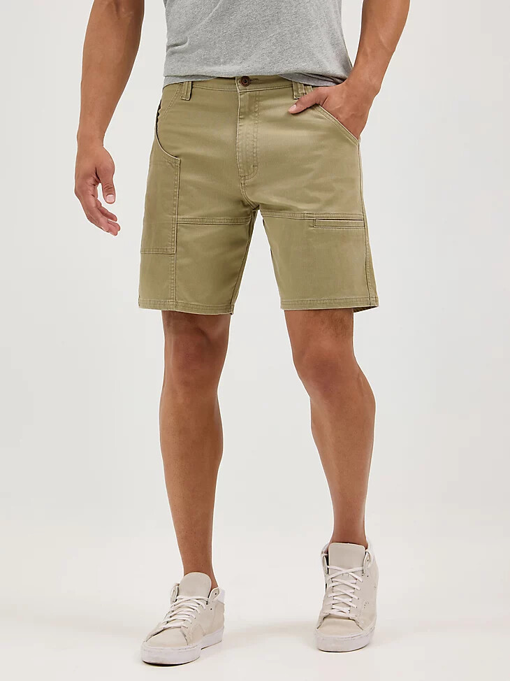 herren utility short military vintage khaki