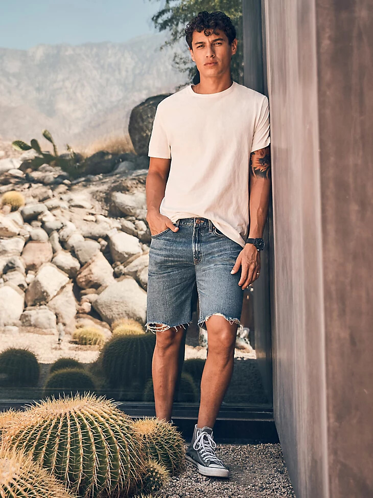 oakes jeans-shorts für herren