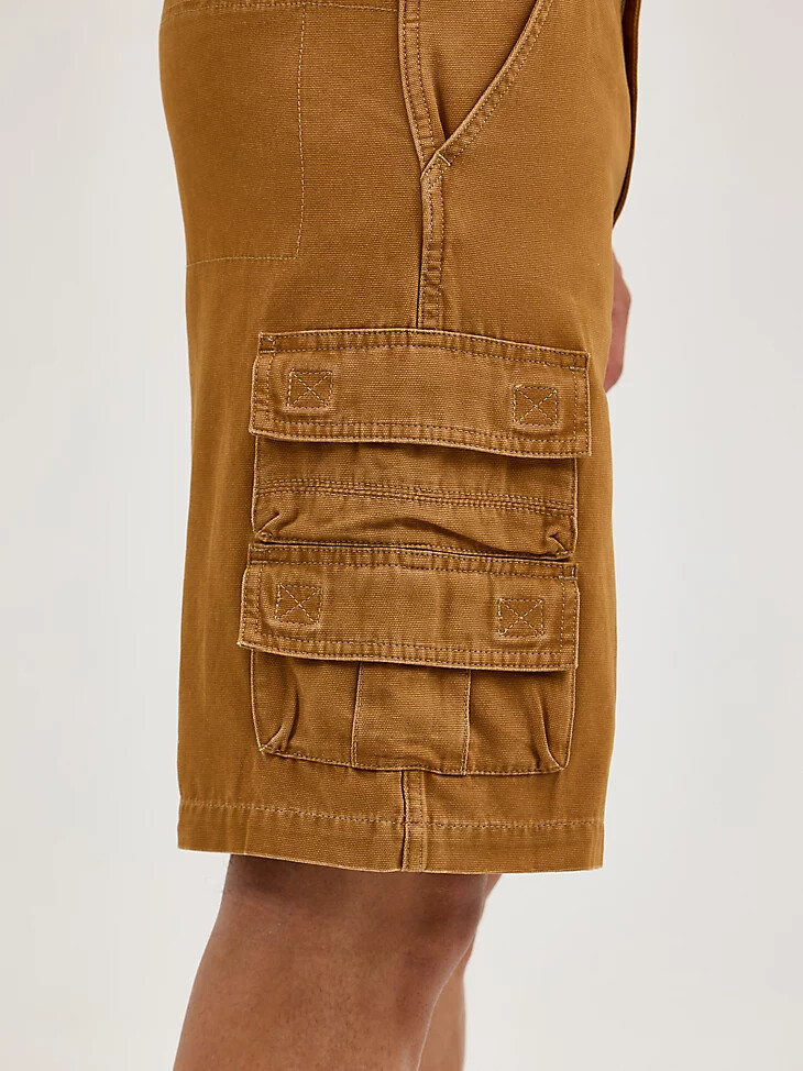herren cargo-shorts aus gummi