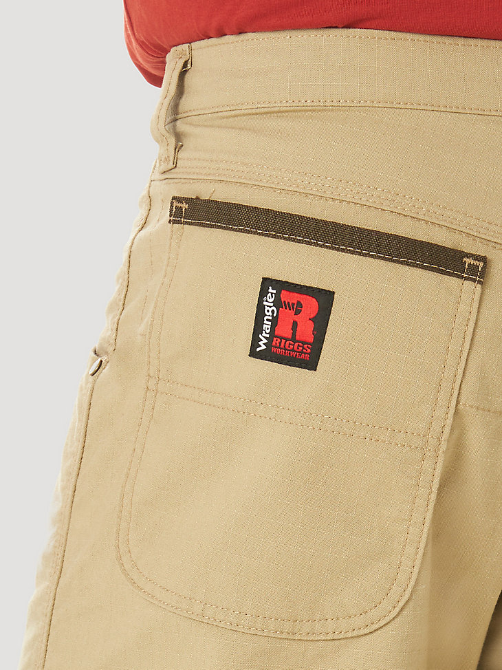 wrangler riggs workwear regular fit arbeitsshorts golden khaki