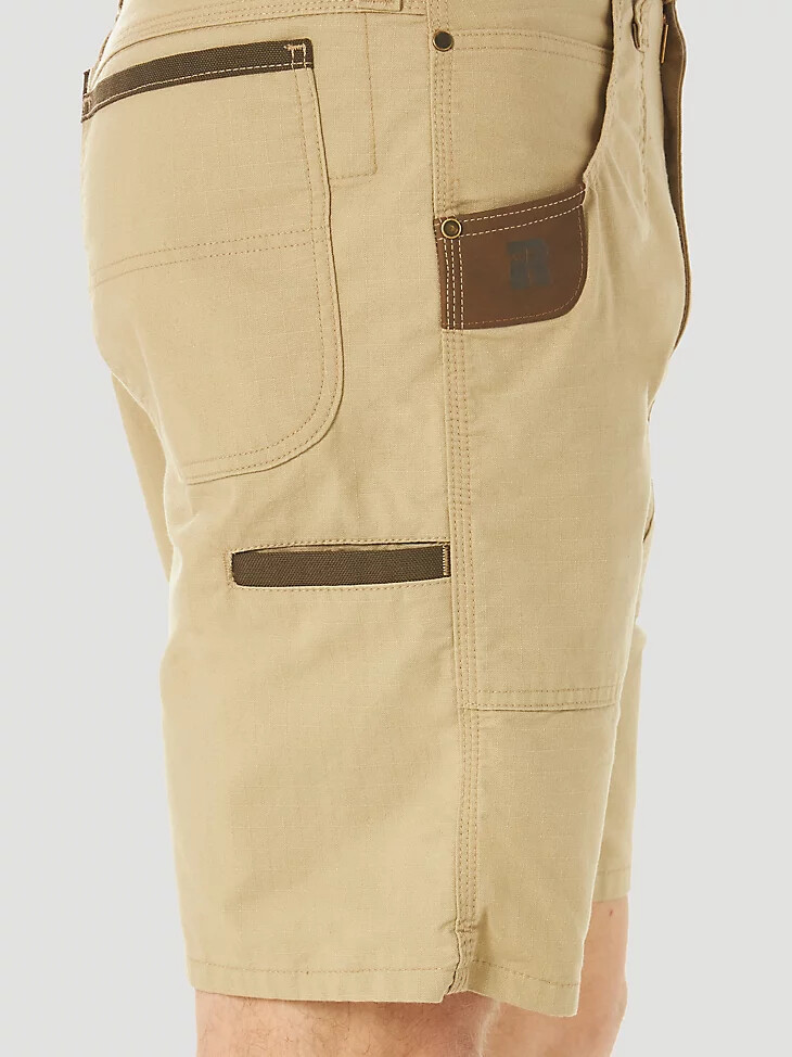 wrangler riggs workwear regular fit arbeitsshorts golden khaki