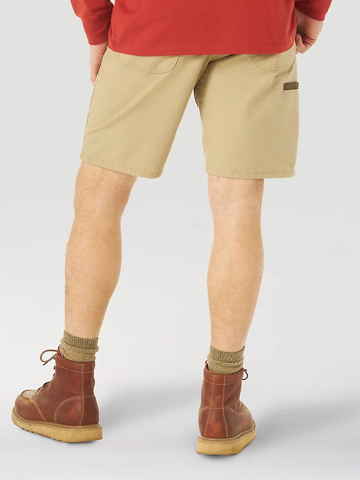 wrangler riggs workwear regular fit arbeitsshorts golden khaki