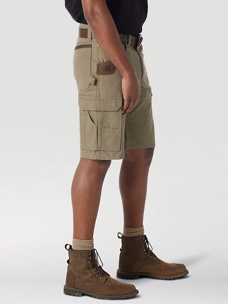 wrangler riggs workwear ripstop ranger cargo short bark