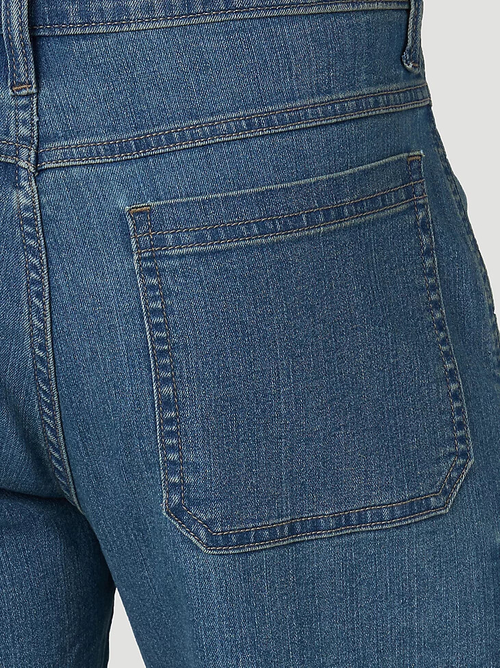 wrangler herren five star premium denim cargo shorts mittlere tönung