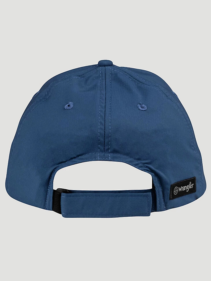 wrangler atg feuchtigkeitsspendende strapback-kappe marineblau