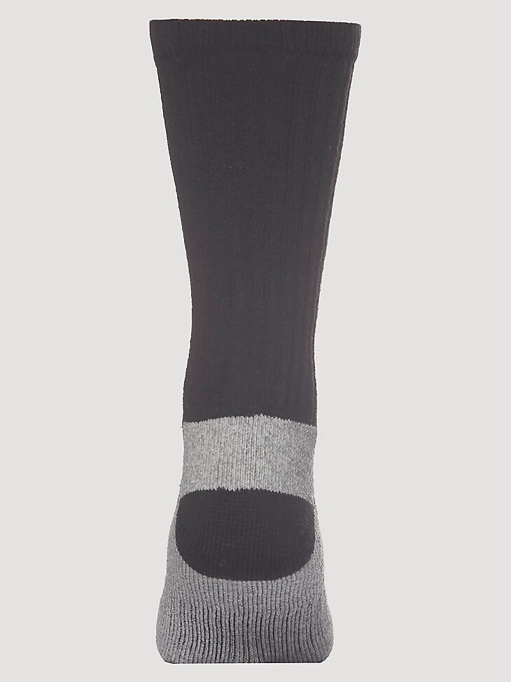 riggs workwear ultra dry crew socken 6er-pack schwarz