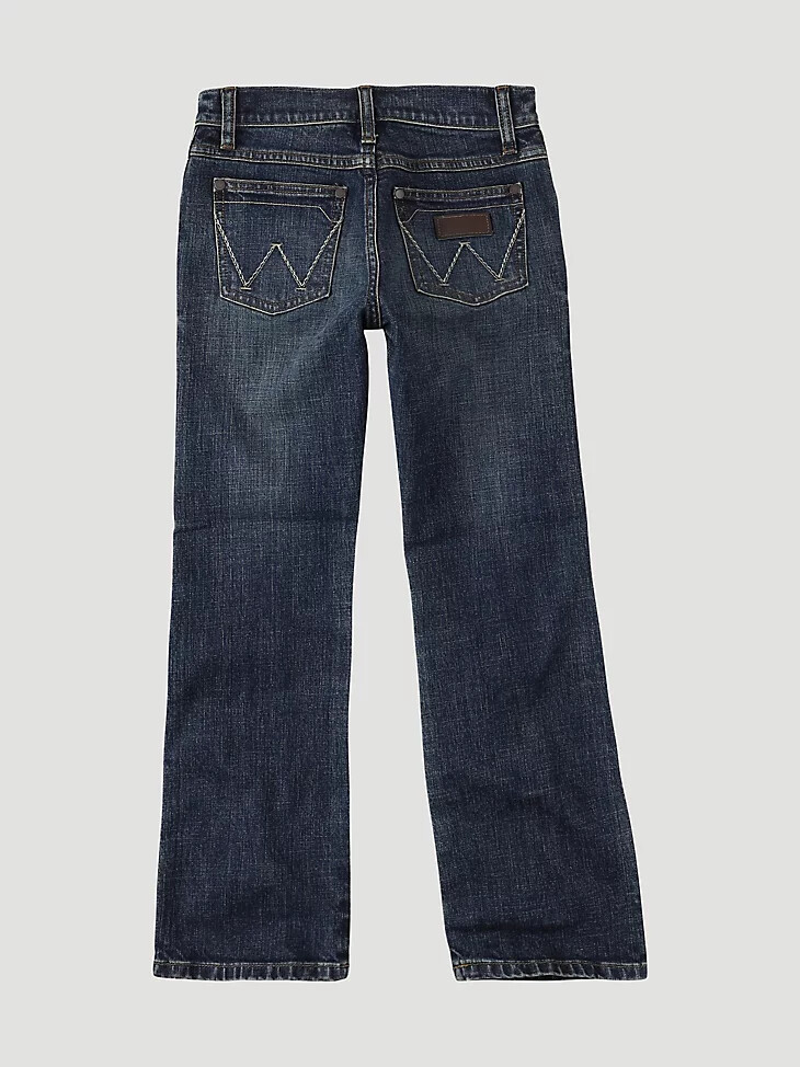 wrangler retro slim boot jeans für jungen 4-20 layton