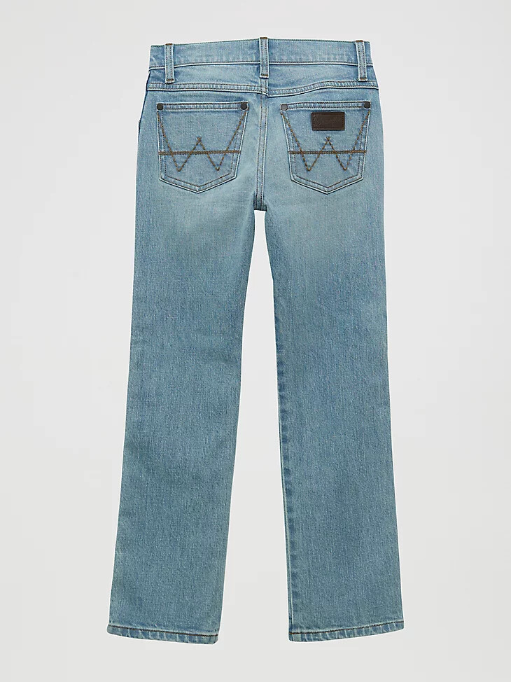 mendenhall wrangler retro slim straight jeans für jungen 4-20