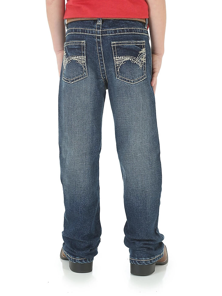 wrangler 20x nr. 42 vintage bootcut slim fit jeans für jungen 8-20 midland