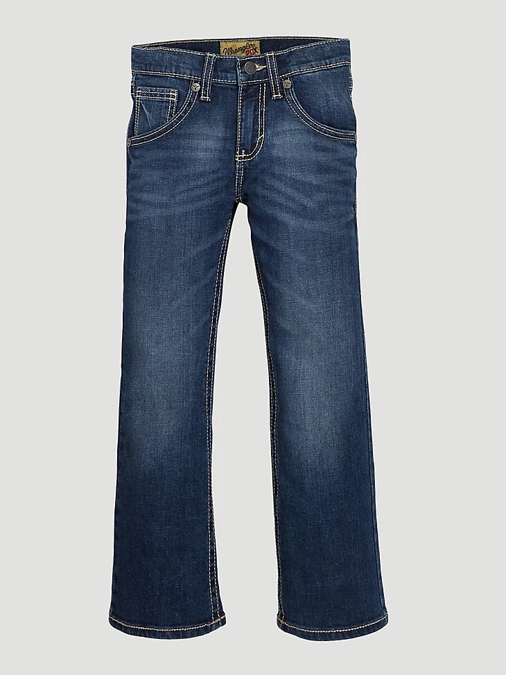 wrangler 20x nr. 42 vintage bootcut slim fit jeans für jungen 4-7 midland